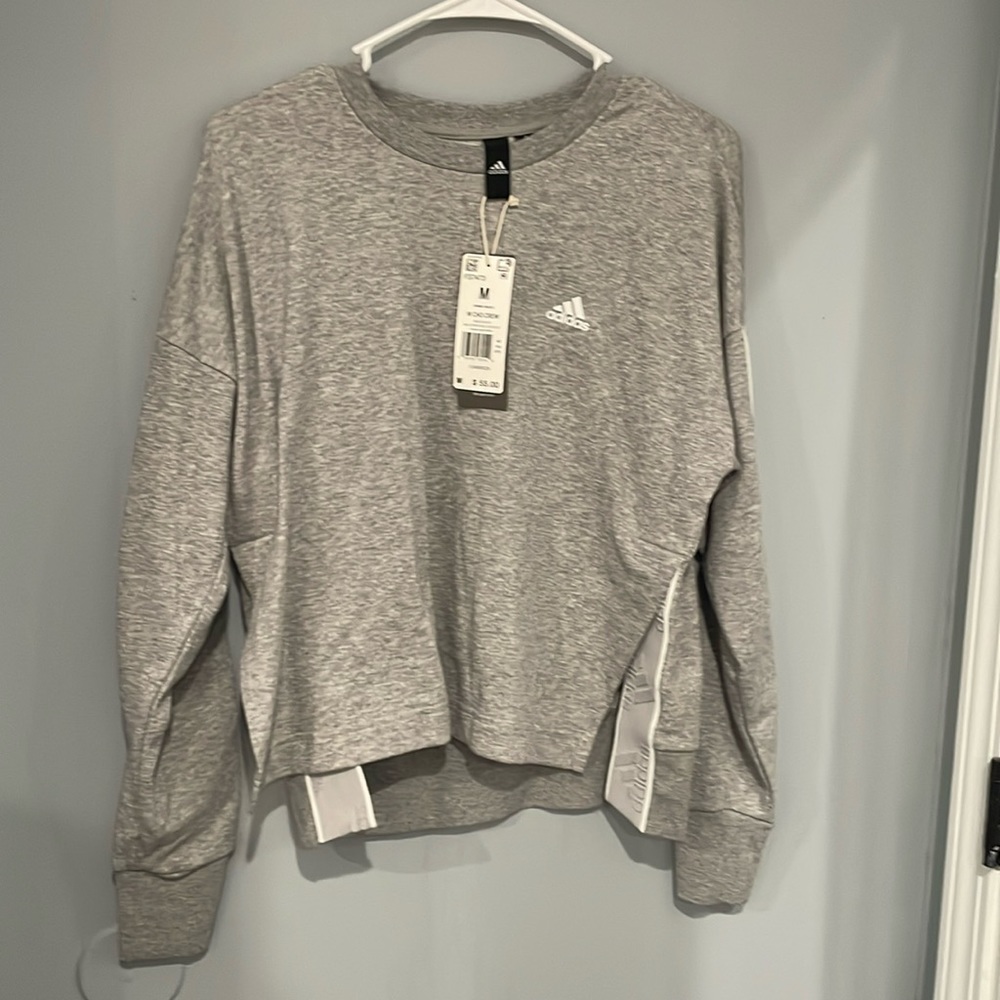 NWT Adidas cropped sweatshirt